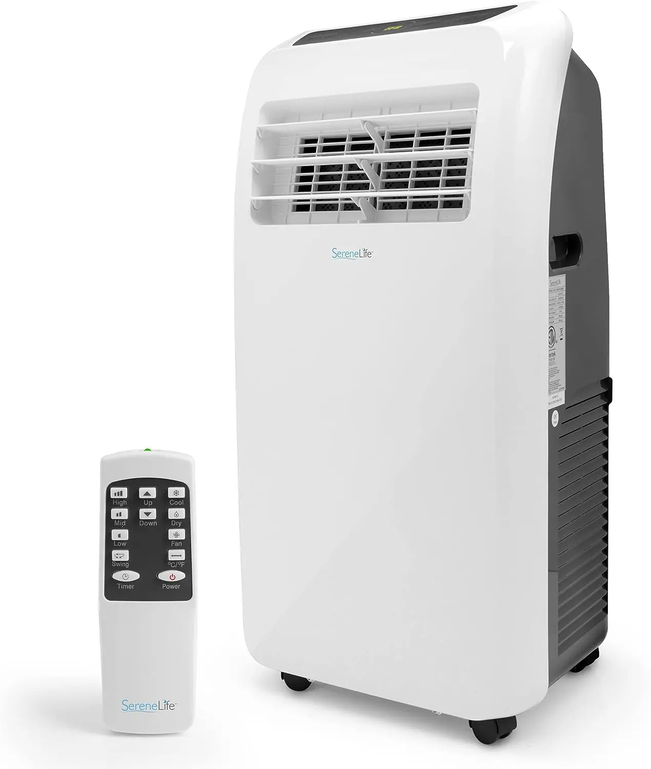 SereneLife SLPAC12.5 SLPAC 3 in 1 Portable Air Conditioner SereneLife SLPAC12.5 SLPAC 3-in-1 Portable Air Conditioner